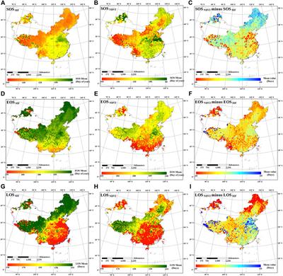 Comparison of Phenology Estimated From Monthly Vegetation Indices and Solar-Induced Chlorophyll Fluorescence in China